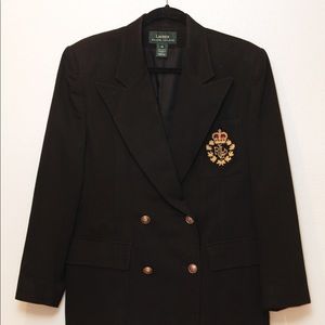 Lauren Ralph Double Breasted Blazer